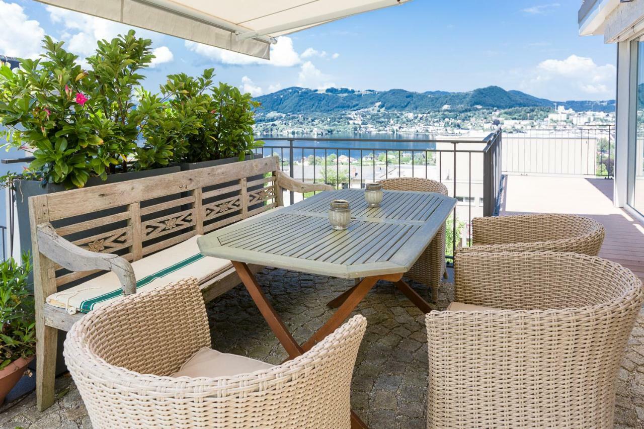 Apartments Villa Traunseeblick Gmunden Buitenkant foto